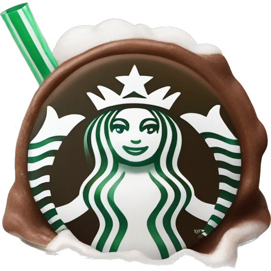 Peppermint Starbucks Frappuccino  emoji