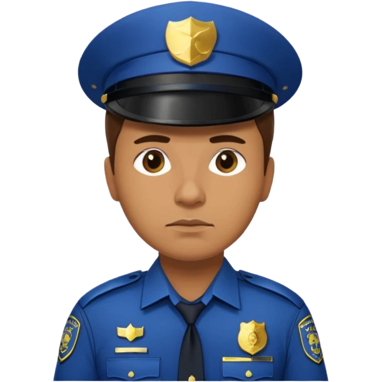 police captain rank emoji