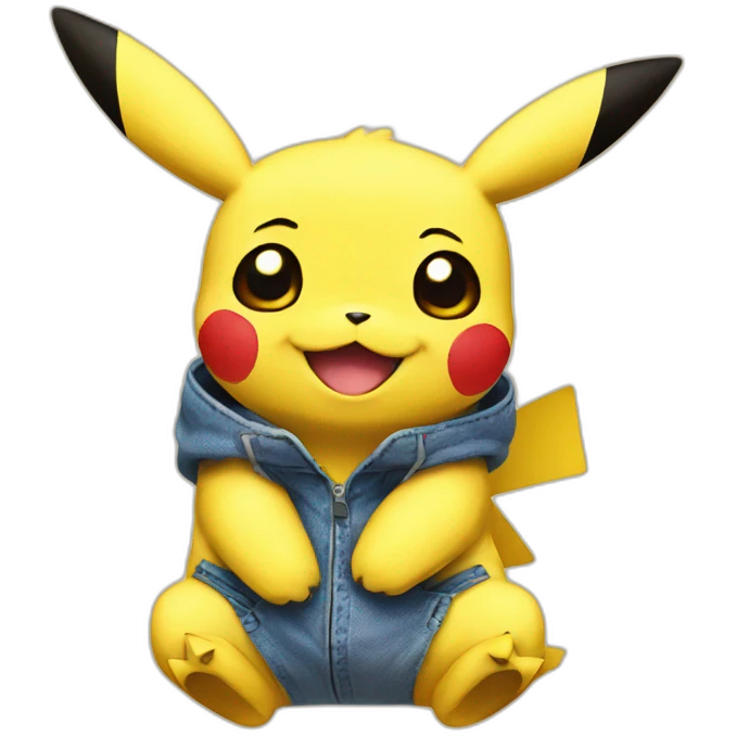 Stitch pikachu  emoji