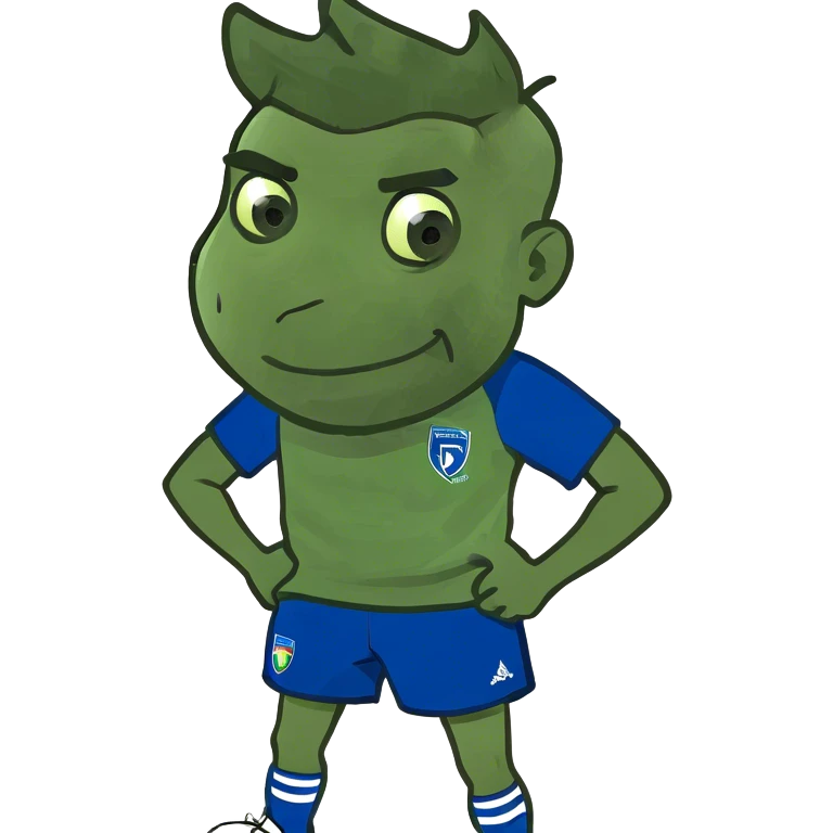 Pompey footballer emoji