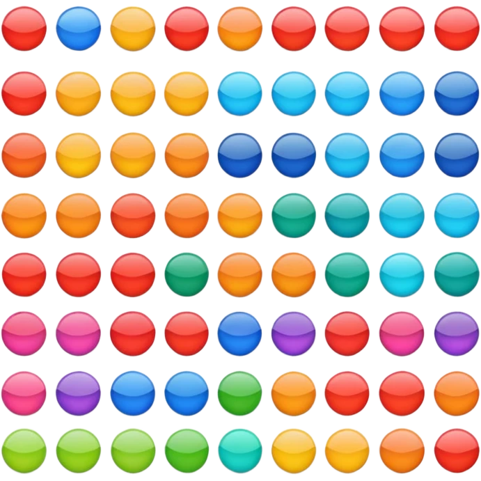 Colour in circles emoji