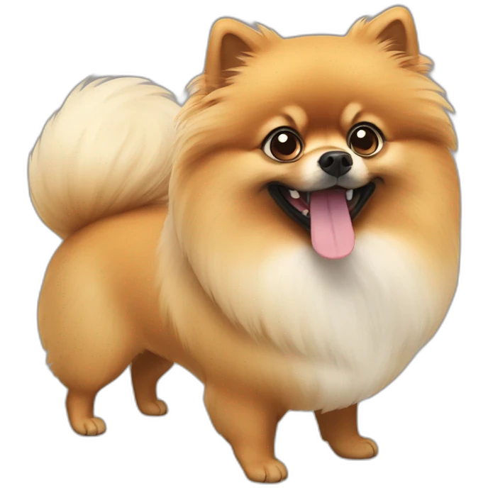 pomeranian-blackspitz emoji