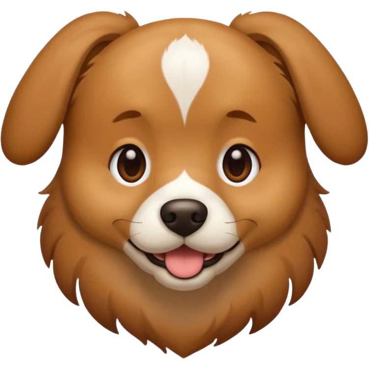 blaffen de hond emoji