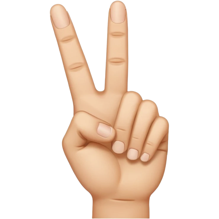 Middle finger with a frown  emoji