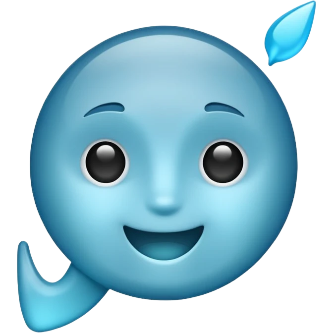 Blue tick  emoji