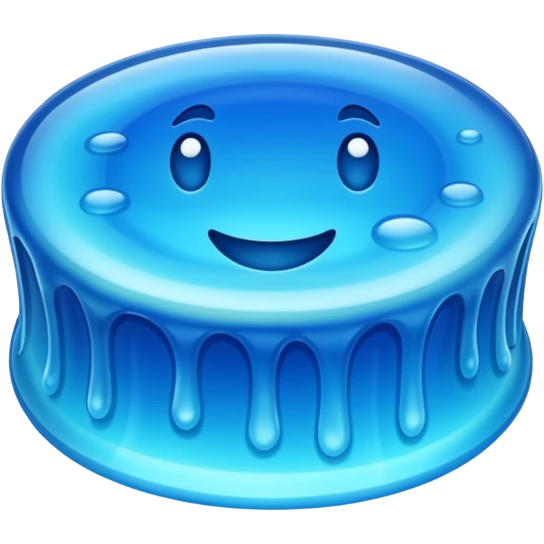 jelly disc smushed emoji