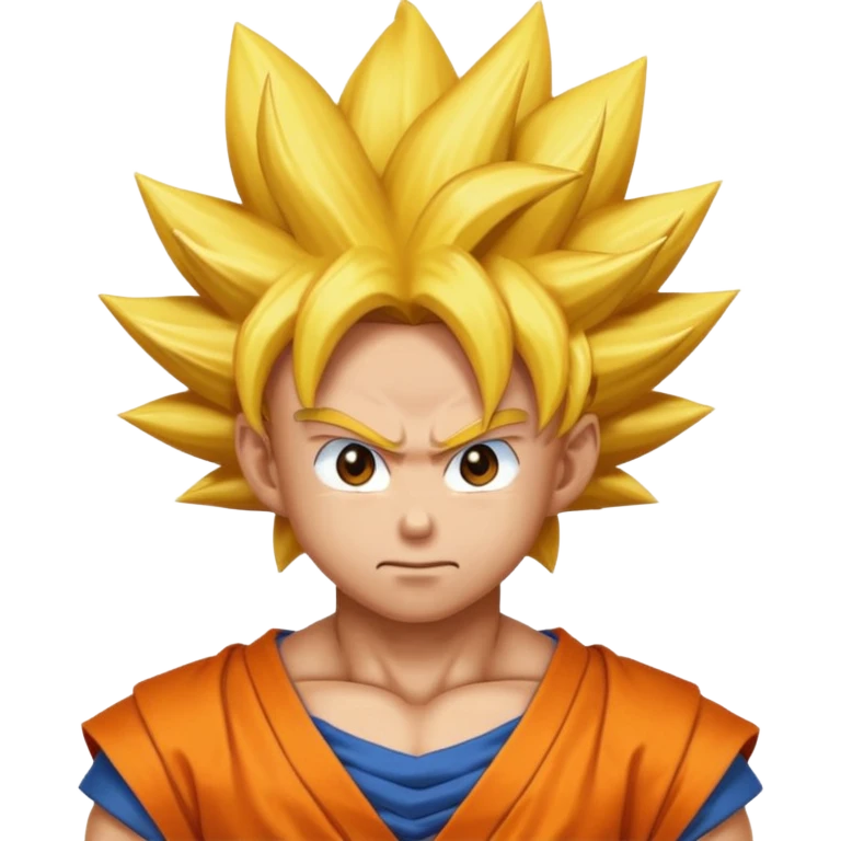 Goku super saiyan god emoji