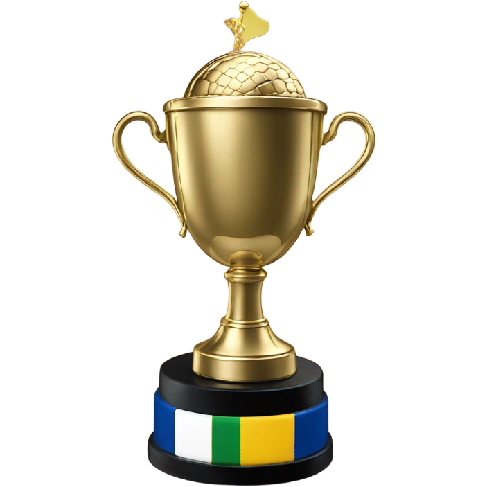 The ryder cup trophy emoji