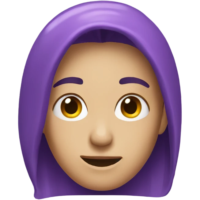 Purple  emoji