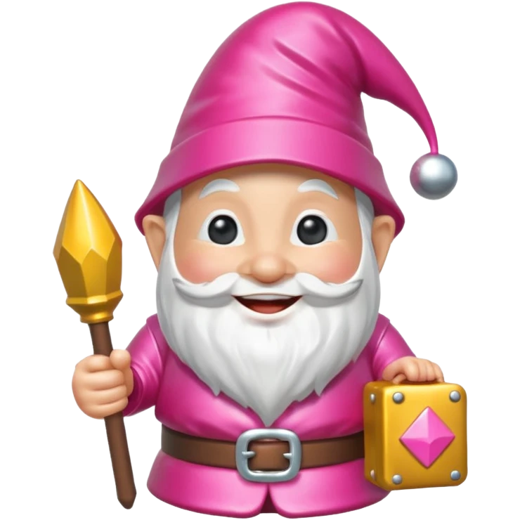   jeff koons style SPAM garden gnome emoji
