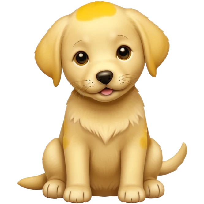 Labrador puppy emoji
