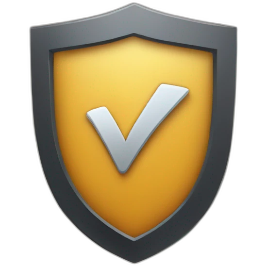 checkmark on the shield emoji