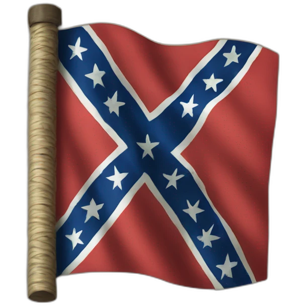 Confederate flag emoji