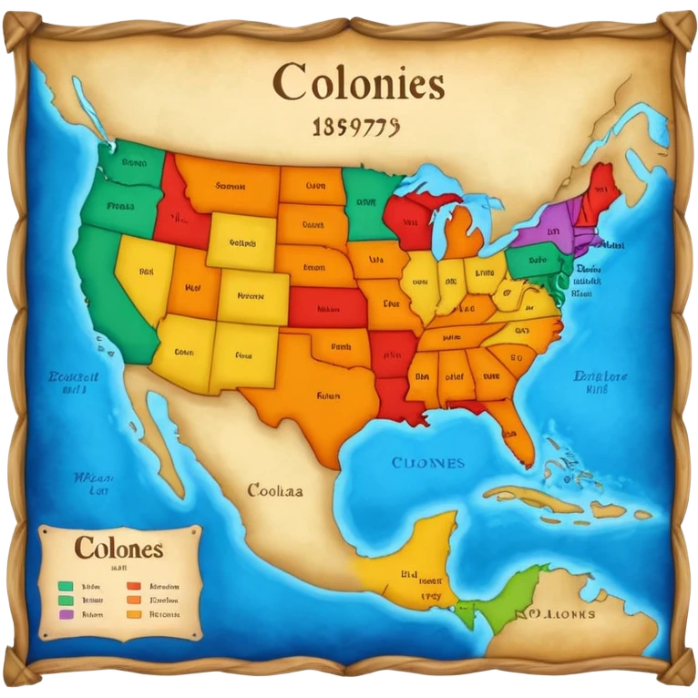 13 colonies emoji