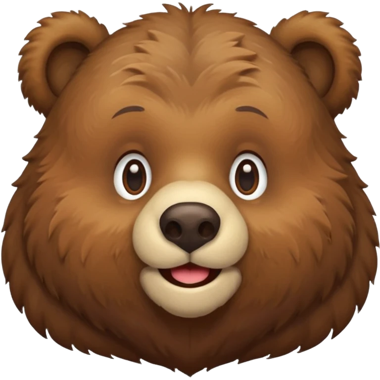 kissing bear emoji