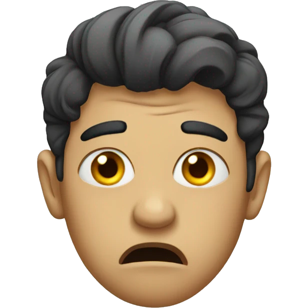 disgusted emoji