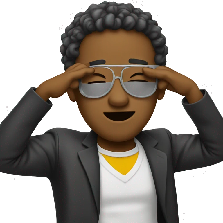 Dabbing emoji