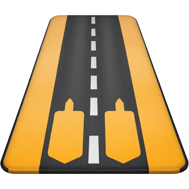 highway, clearly recognizable emoji