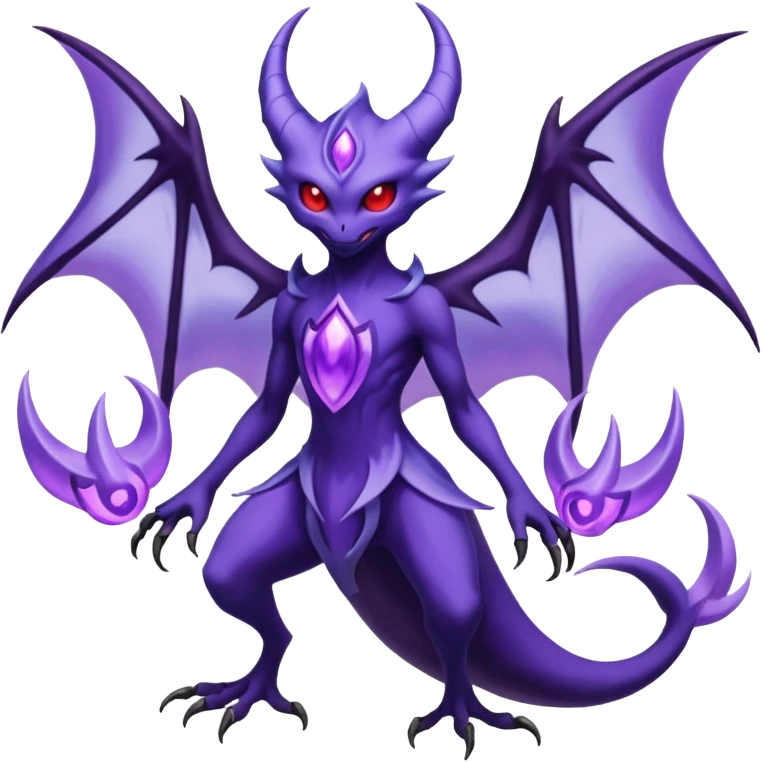 Darkrai-Lunala-Haunter-Fakémon-hybrid-creature (full body)  emoji
