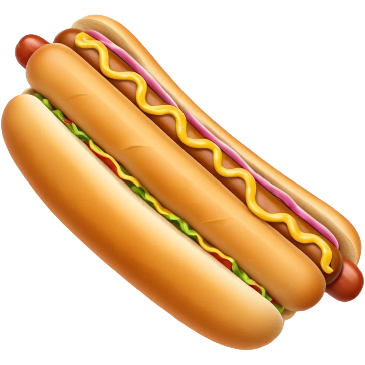 hot dog emoji