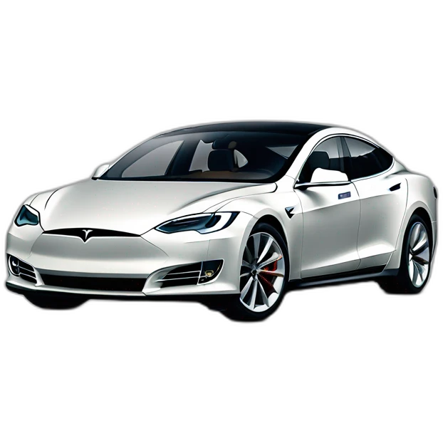 Tesla Model S P100D emoji
