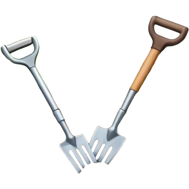 Broadfork garden  emoji