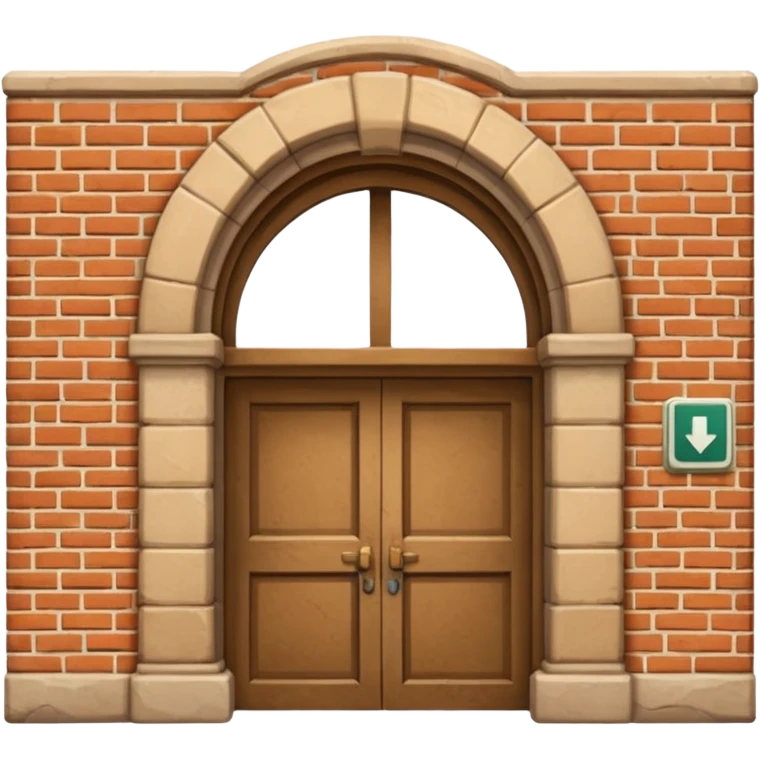 pick-up point building emoji