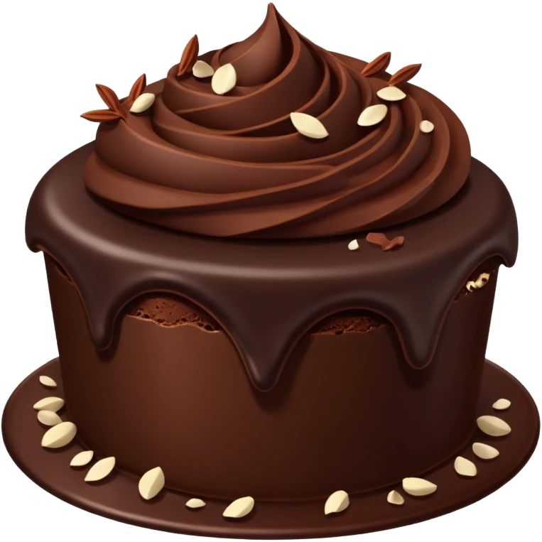 chocolate desert emoji