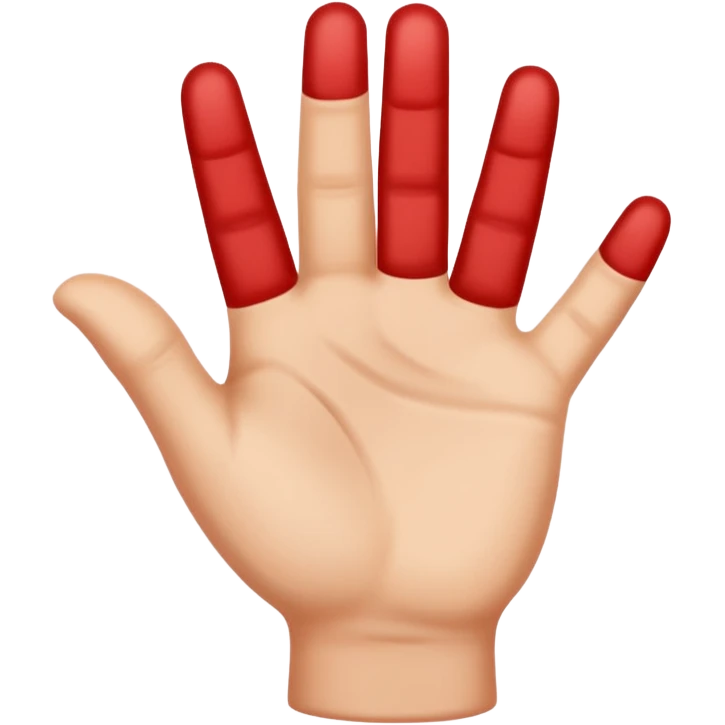 Hand emoji