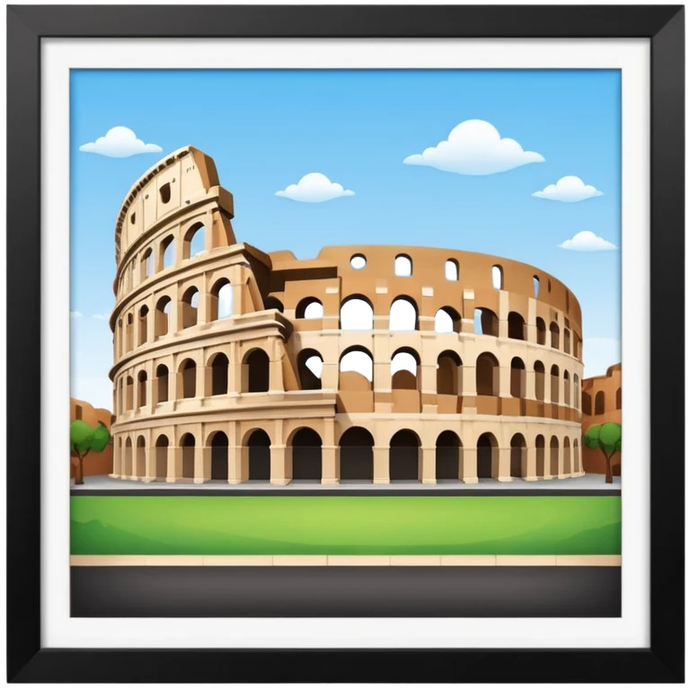 rome coloseum emoji