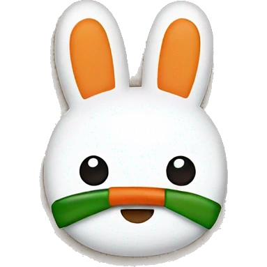 sushi with miffy face and ears emoji