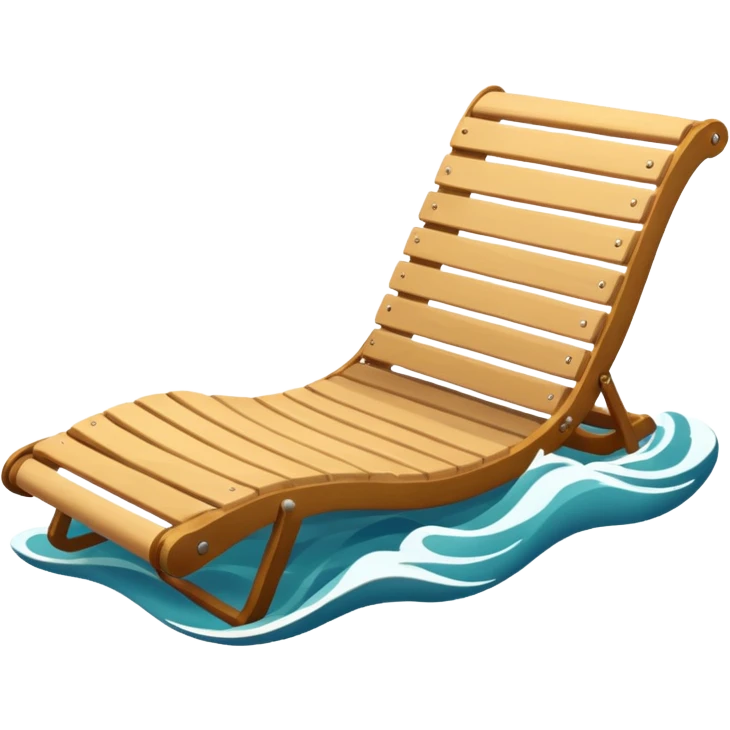 Chaise qui surf emoji