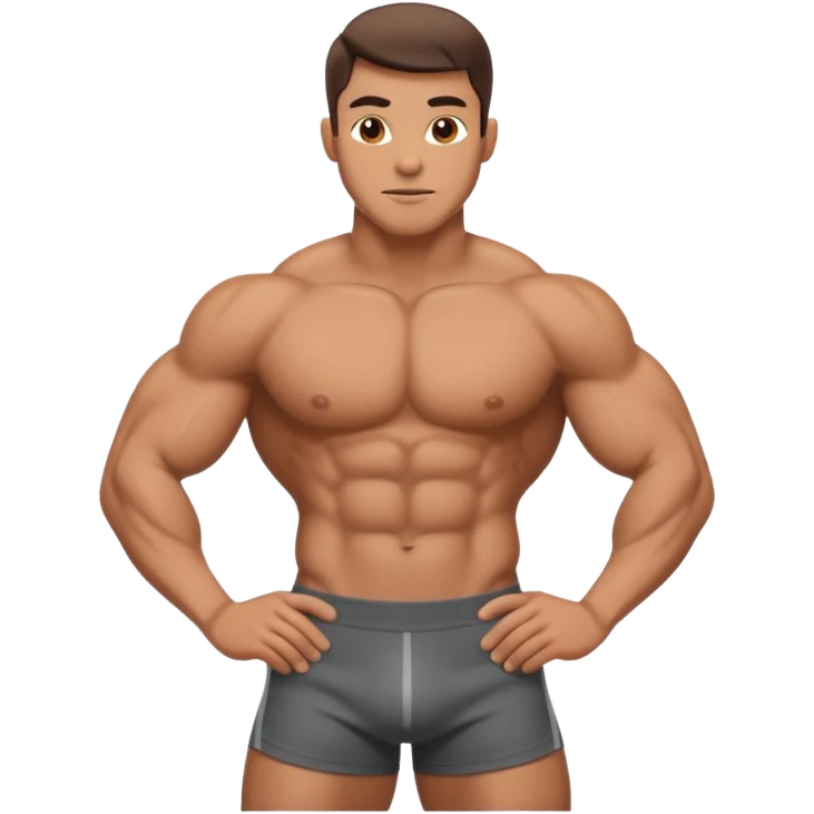 Jock sexy hunk butt emoji