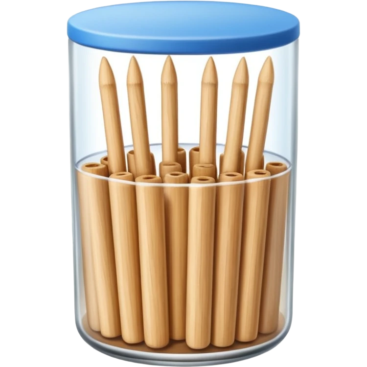 Toothpicks in container emoji
