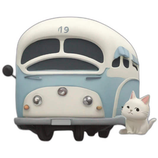 Le chat bus de Mon Voisin Totoro emoji