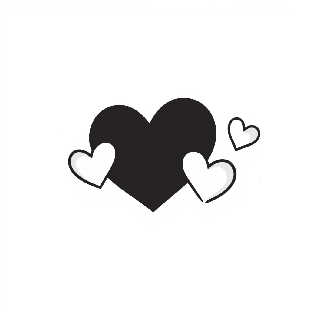 three hearts emoji