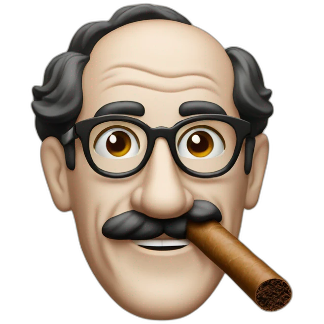 Groucho Marx cigar emoji