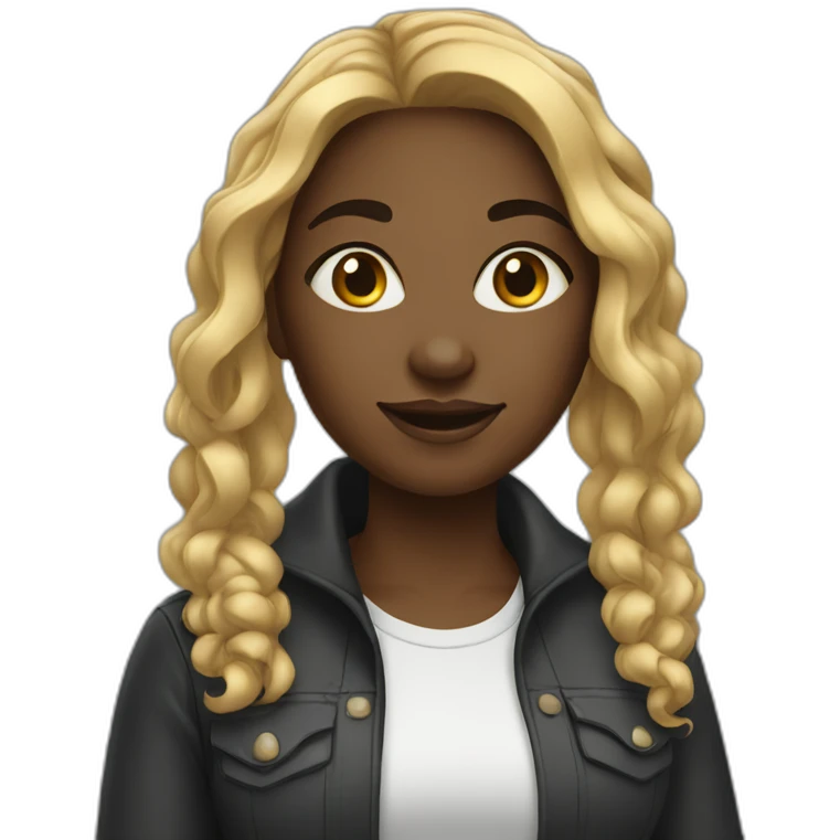 young black woman software engineer emoji