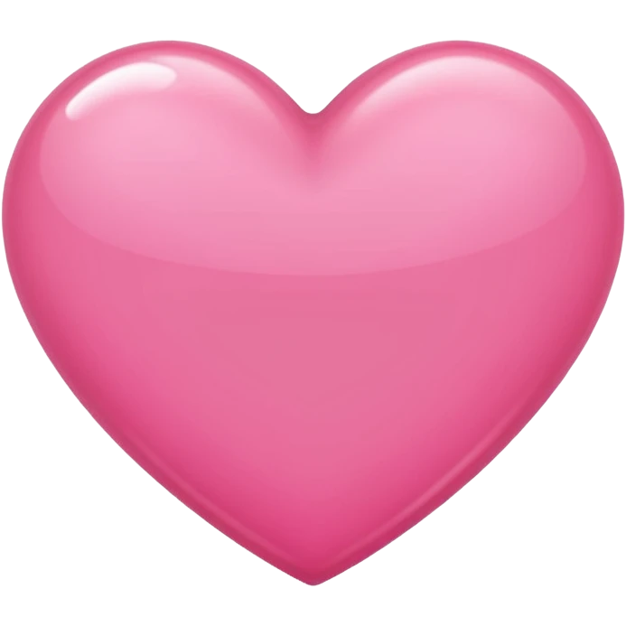 Pink heart emoji