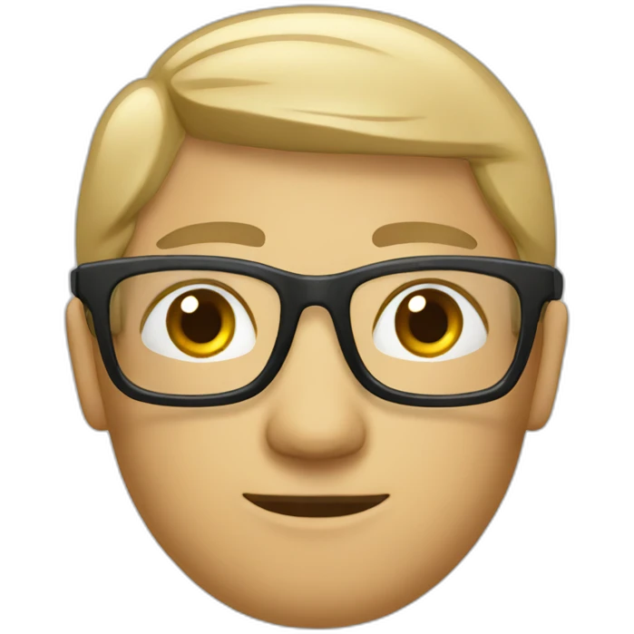 planner-glasses-Chineseman emoji