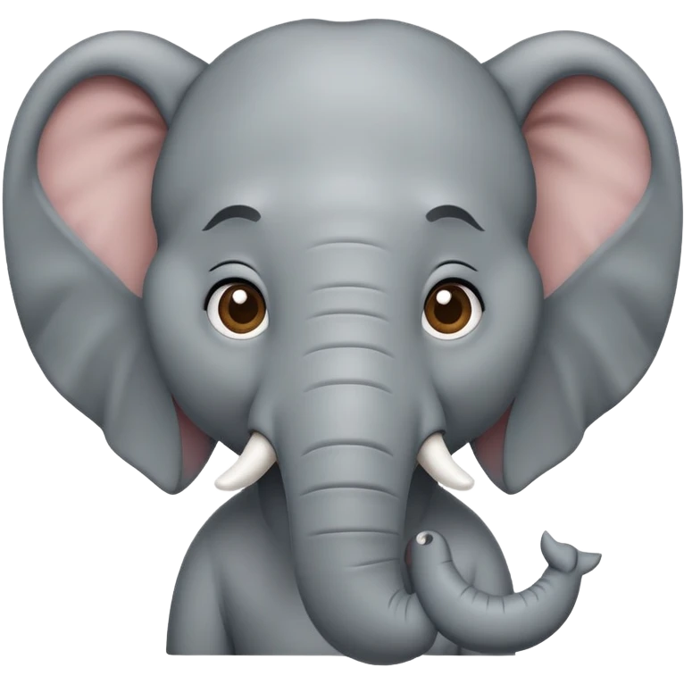 man with elephant features emoji