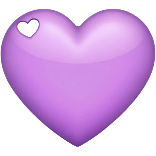 Light Purple Heart emoji