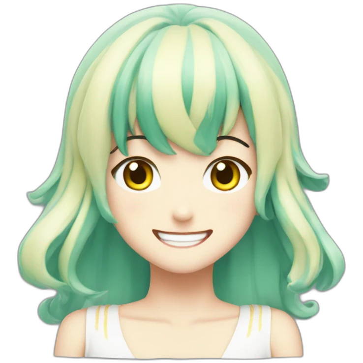 lum of urusei yatsura, full details, smile face emoji