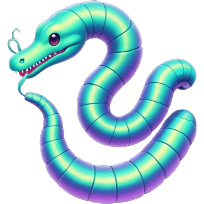 cosmic space worm emoji