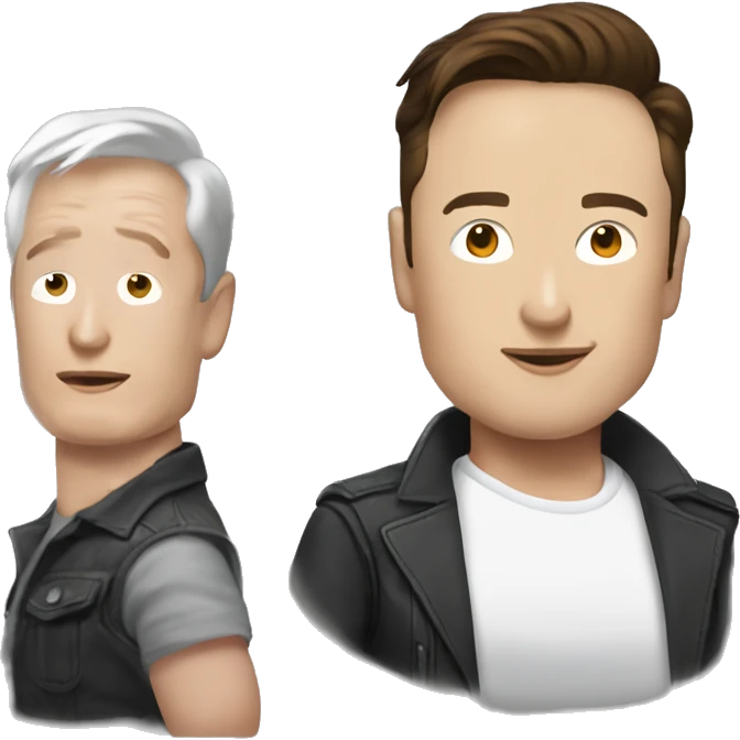 Elon musk as kpoper  emoji