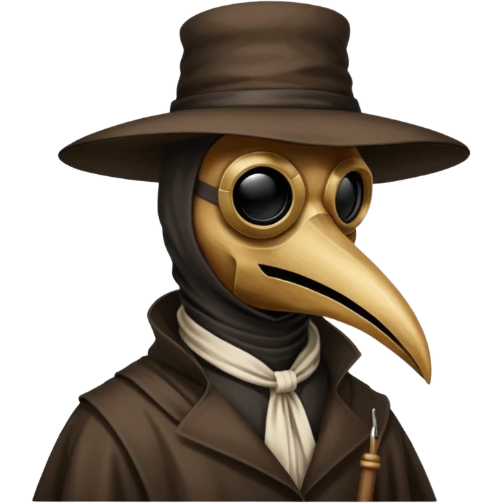 masked person venice plague emoji
