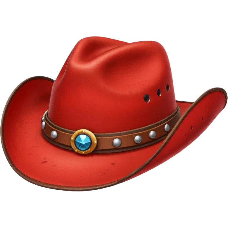 red cowboy hat emoji