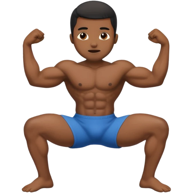 black person stretching their rectum open emoji