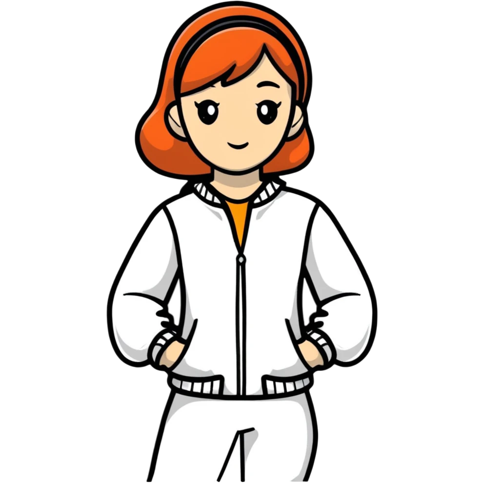 a woman with large breasts emoji