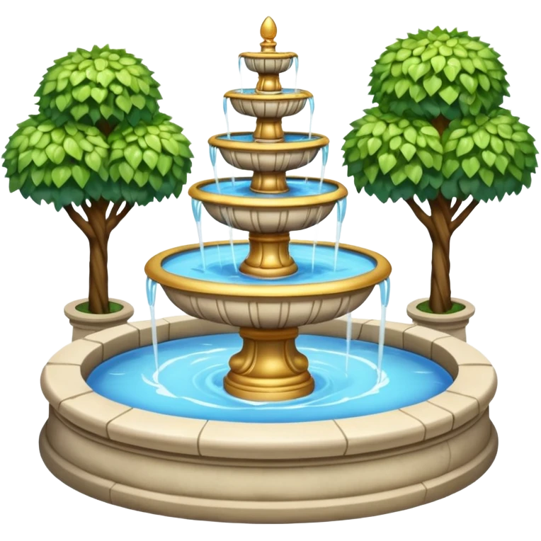 park Fountain emoji